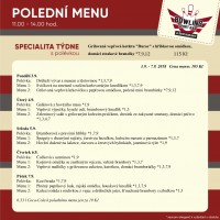 POLEDNÍ MENU!